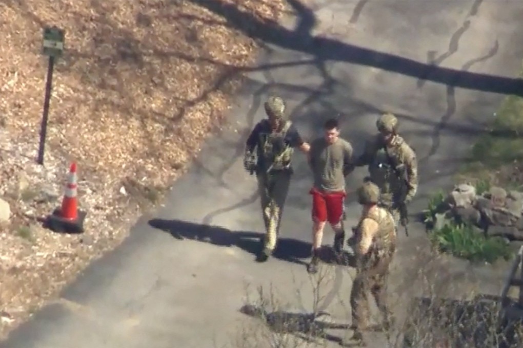 Jack Teixeira was arrested on Thursday in connection with an investigation into the leaks online of classified US documents. Photo: WCVB-TV via ABC via Reuters