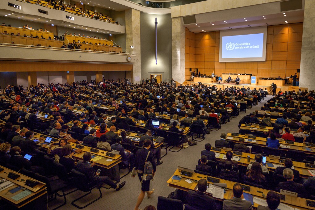 Beijing started blocking Taipei’s participation in the World Health Assembly in 2017. Photo: AFP