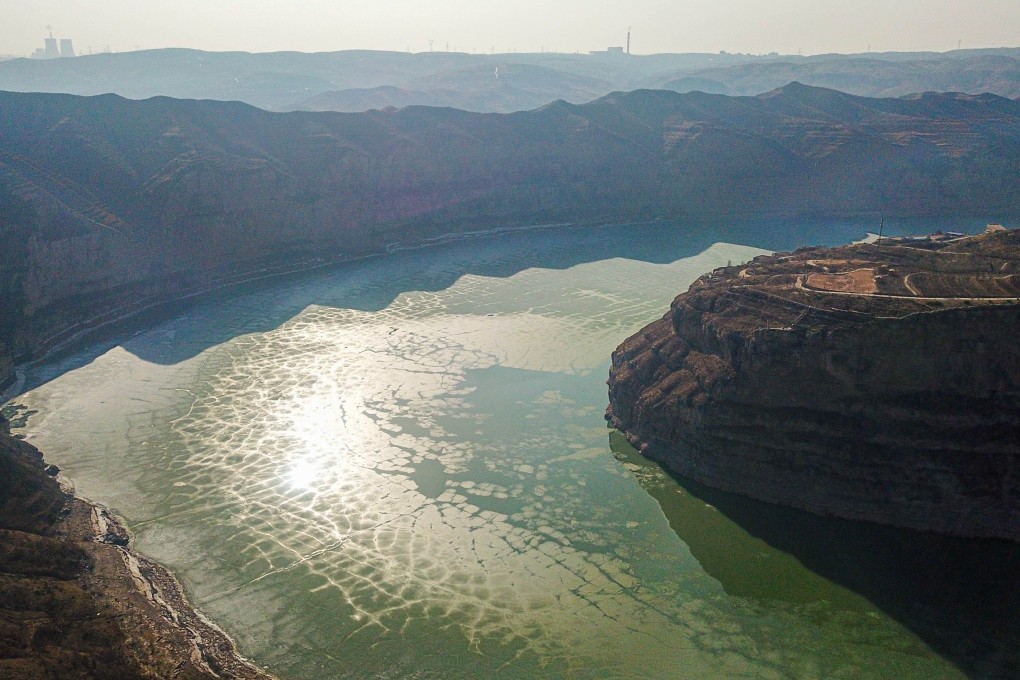 Water flows into the Yellow River Basin were down 28 per cent to about 20 billion cubic metres from July to October last year. Photo: Xinhua