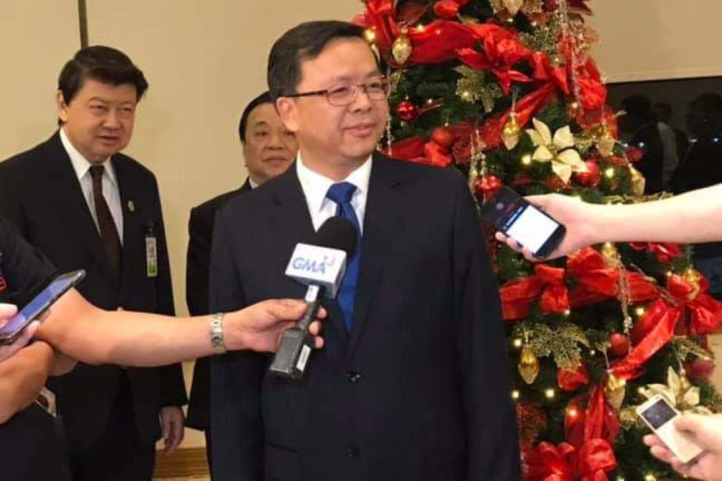 Huang Xilian, the Chinese ambassador to the Philippines: Photo: Facebook