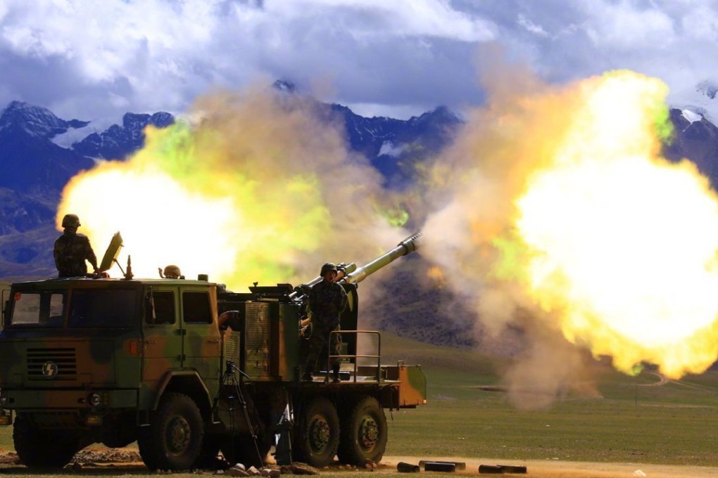Multiple test launches of China’s AI-powered artillery achieved lethal precision greater than guns used now. Photo: handout