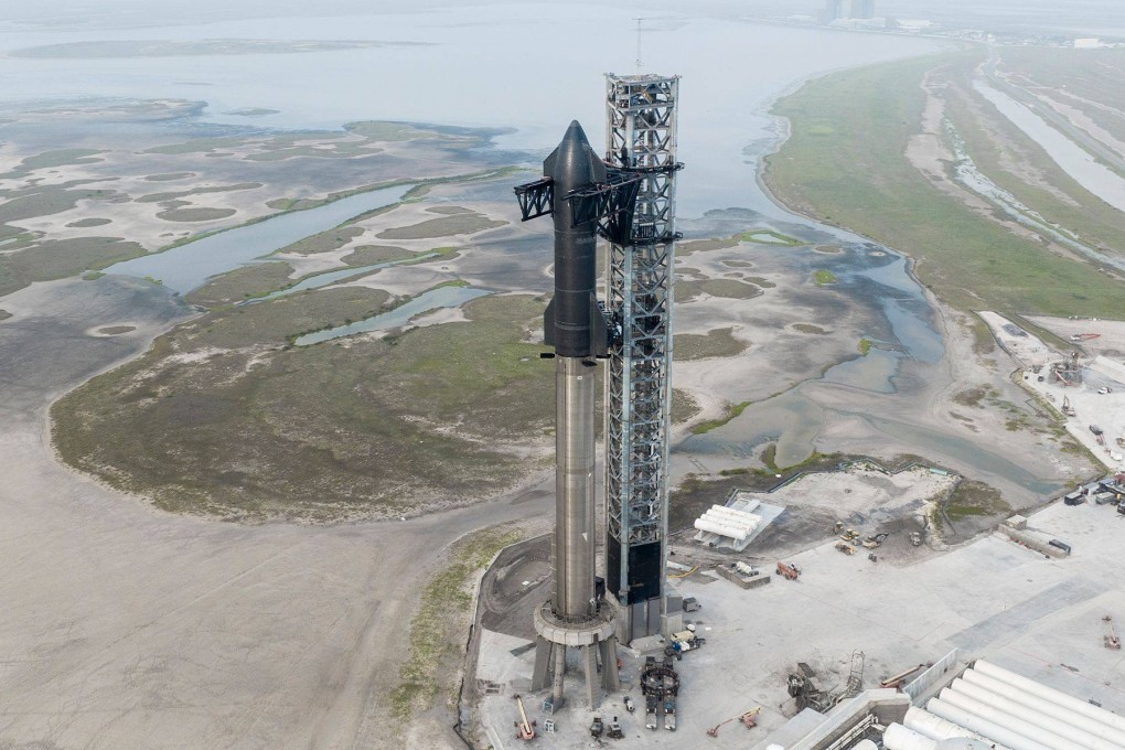 The launch of Starship was called off on Monday not long before the planned lift-off. Credit: SpaceX