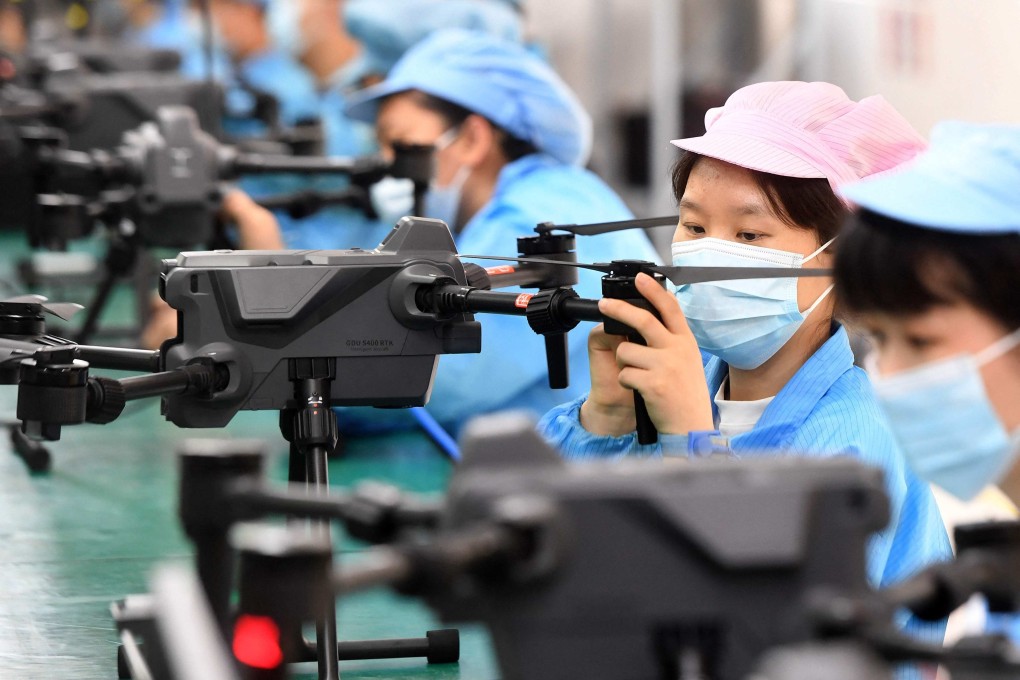 After China’s economy grew by 3 per cent last year, China has set an overall gross domestic product target for 2023 at around 5 per cent. Photo: AFP