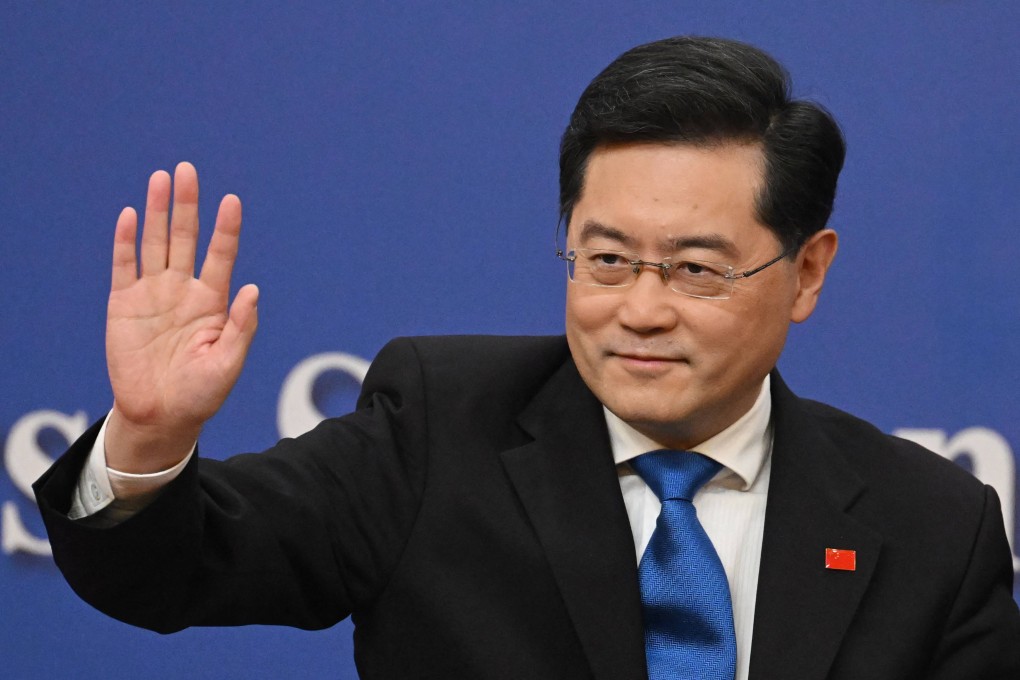 Foreign Minister Qin Gang aired China’s concerns over the deepening Israeli-Palestinian conflict. Photo: AFP