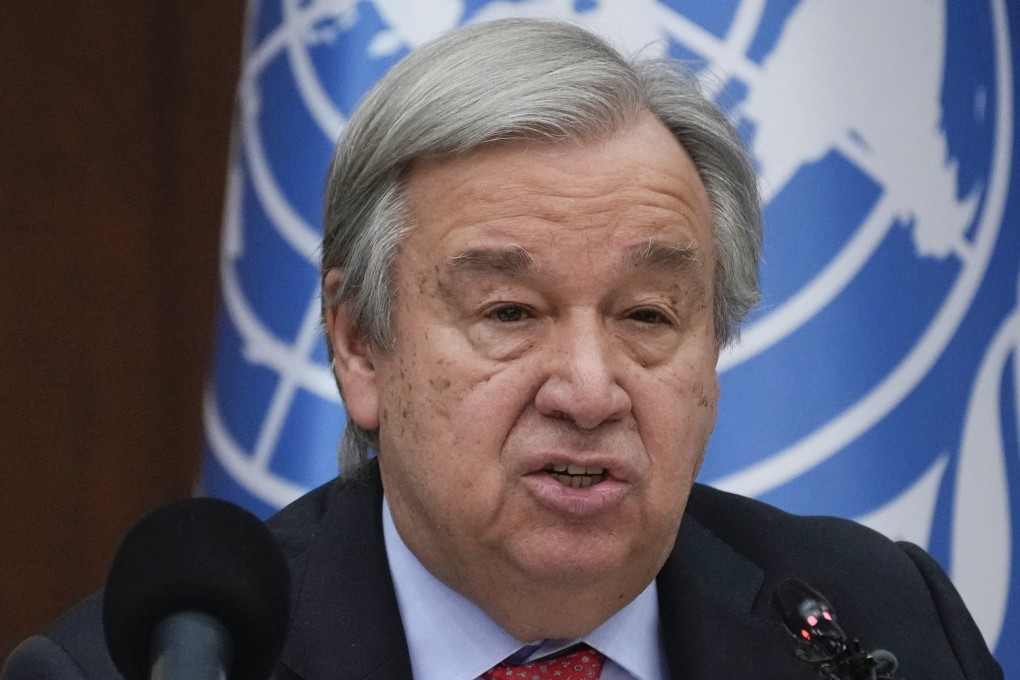 United Nations Secretary General Antonio Guterres. File photo: AP