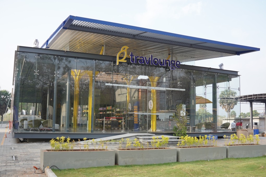 A Travlounge on the Salem-Kochi (Kerala) highway in India. Indian start-ups are establishing tech-enabled toilets on the country’s highways, much to the relief of women travellers who often face dirty, unusable bathrooms. Photo: Travlounge