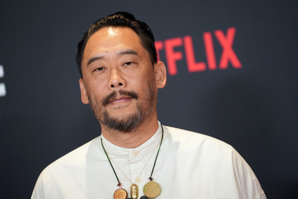 US actor David Choe attends the Los Angeles premiere of Netflix’s Beef in Hollywood in March. Photo: TNS