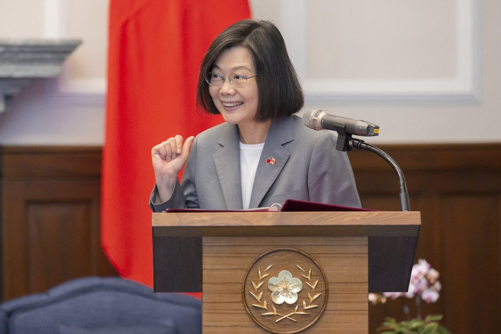 Earlier this month, the US defied warnings from Beijing and allowed Taiwanese President Tsai Ing-wen to have stopovers in New York and Los Angeles on her way to Central America. Photo: Reuters