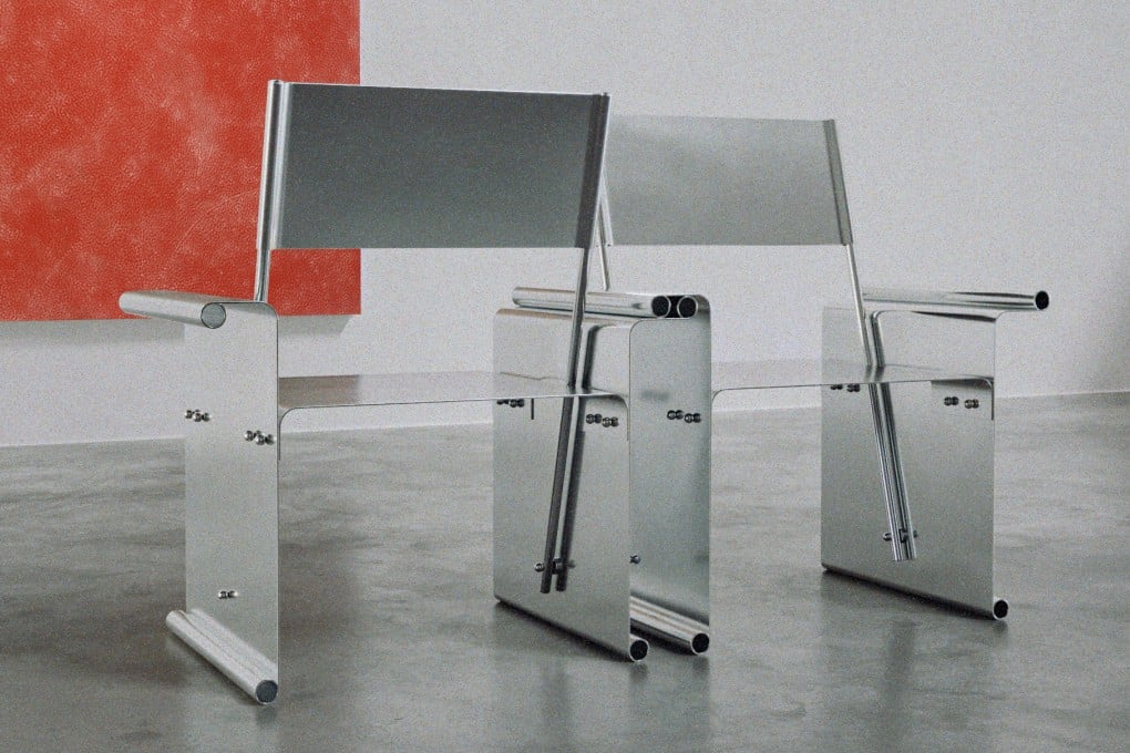 Designers, from boutique to big name, are exploring ways to make furniture and items multifunctional, such as this Art Bench, by Hong Kong-based designer Ella Bridgland. Its polished stainless steel surfaces “create a dialogue between object, art and space”. Photo: Handout