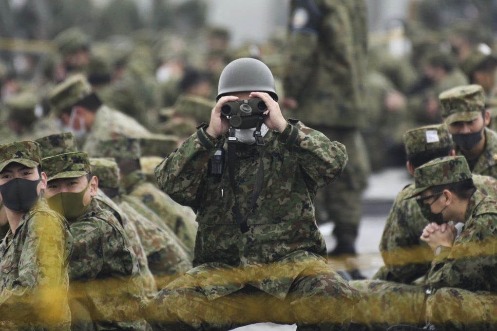 Japan’s Self-Defence Forces are looking hard for recruits, but there are few takers. Photo: AP