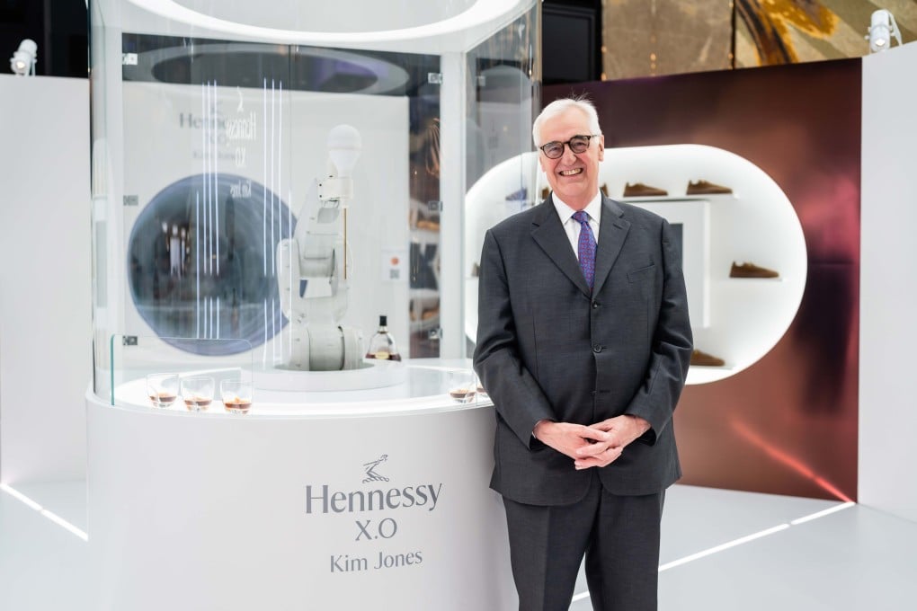 Maurice Richard Hennessy (above), an eighth-generation member of the cognac-making dynasty owned by LVMH, presents the fruits of its collaboration with fashion designer Kim Jones. Photo: Hennessy