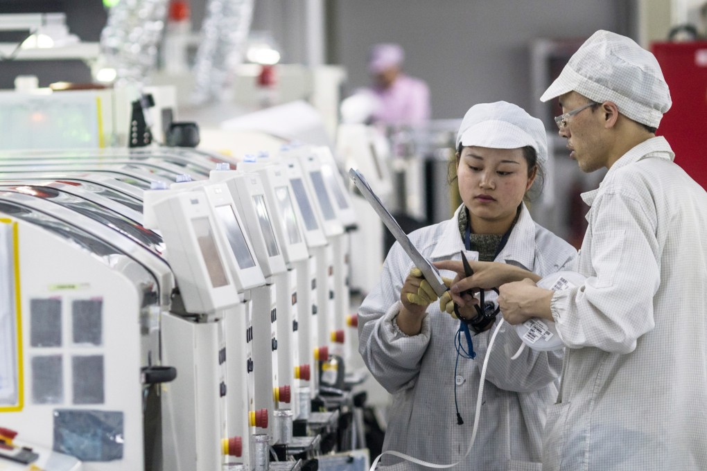 A major player behind processing trade exports is Taiwanese multinational electronics contract manufacturer Foxconn. Photo: EPA-EFE