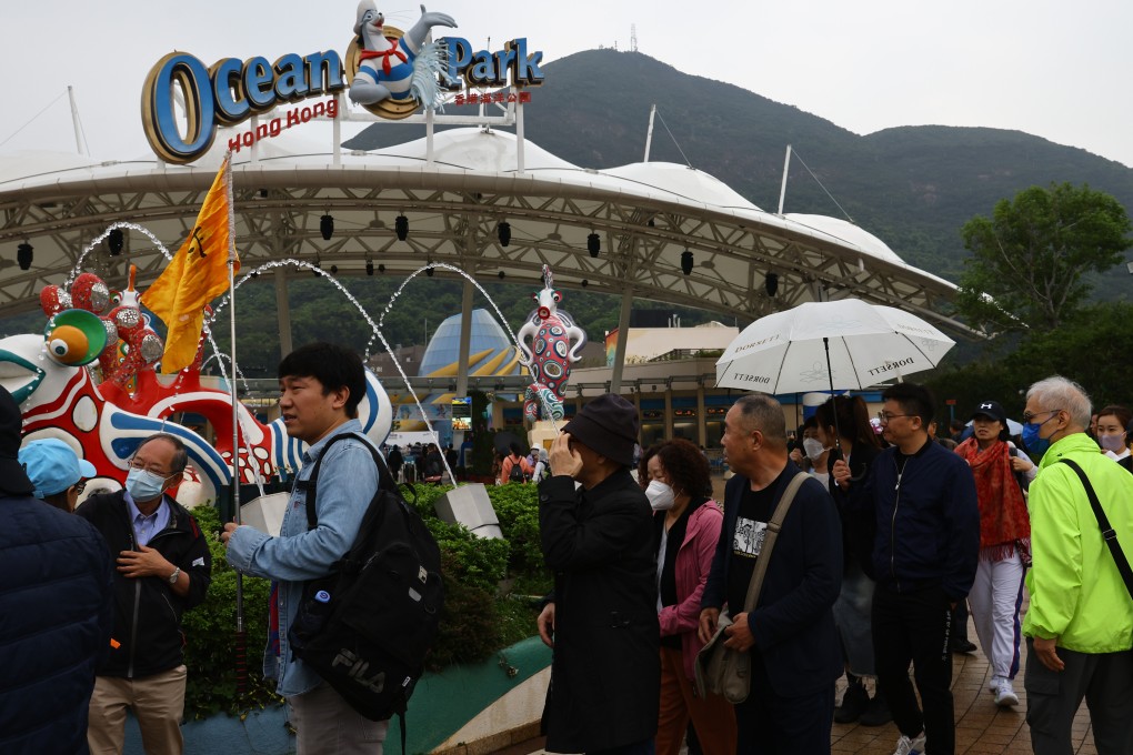 Ocean Park racked up nearly HK$1.82 billion in losses in 2021-22, even as revenue rose almost 40 per cent against the previous 12 months. Photo: Dickson Lee