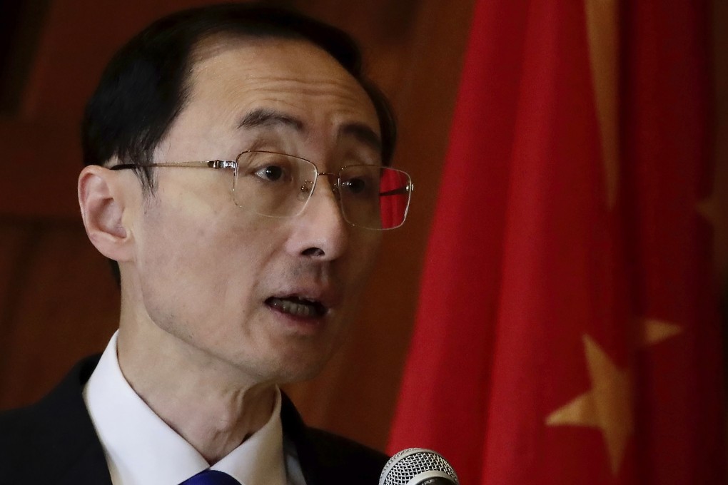 Chinese Vice Foreign Minister Sun Weidong has urged South Korea to ‘adhere to the one-China principle and be careful in its words and actions on the Taiwan issue’. Photo: AP