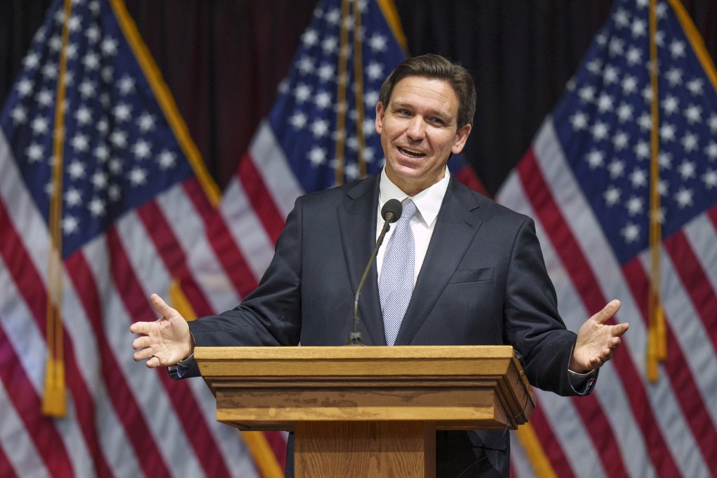 Florida Governor Ron DeSantis is expected to meet Israeli Prime Minister Benjamin Netanyahu in Israel this week. Photo: The Salt Lake Tribune via AP