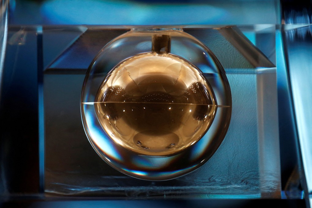 China gave soil samples from its lunar exploration programme’s Chang’e-5 mission to the visiting French president earlier this month, the country’s space agency said on Monday. Photo: Reuters