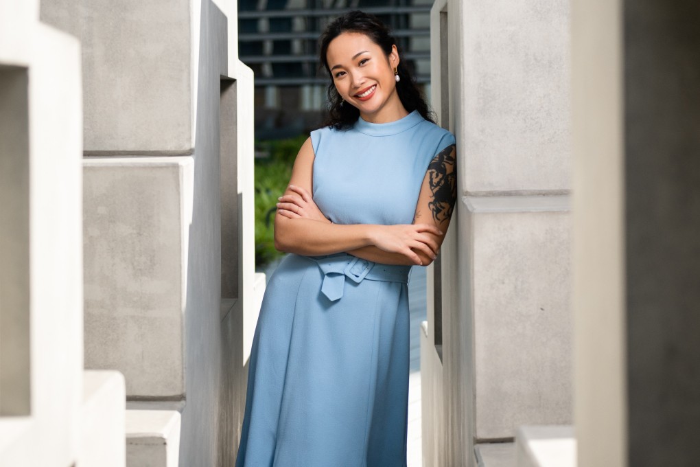 Angelle Siyang-Le, Art Basel Hong Kong’s director, had a profound experience aboard a city tram fitted with a camera obscura. Photo: Angelle Siyang-Le