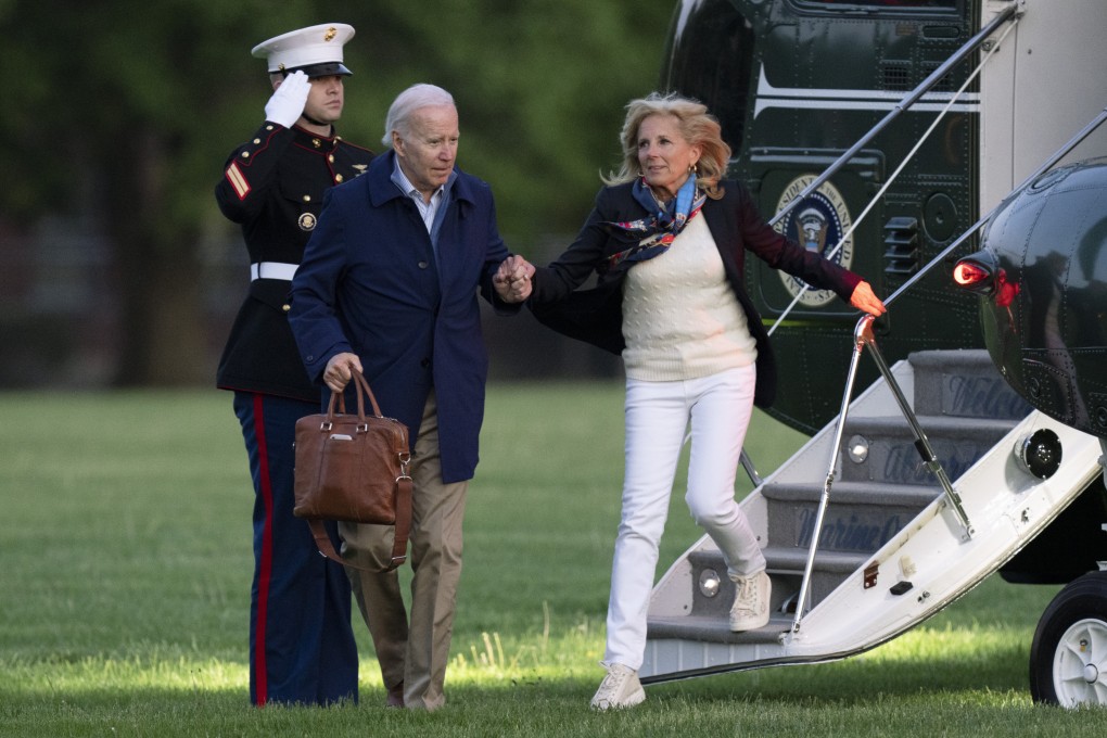 President Joe Biden, pictured with first lady Jill Biden, is expected to announce his re-election campaign this week. Photo: AP