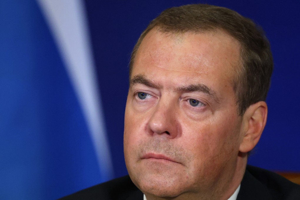 Former Russian President Dmitry Medvedev said “The world is sick and quite probably is on the verge of a new world war,”. Photo: Pool via AP