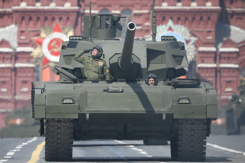 A Russian T-14 Armata in Red Square, Moscow in 2015. File photo: EPA-EFE