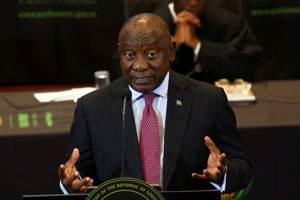 South African President Cyril Ramaphosa. File photo: Reuters