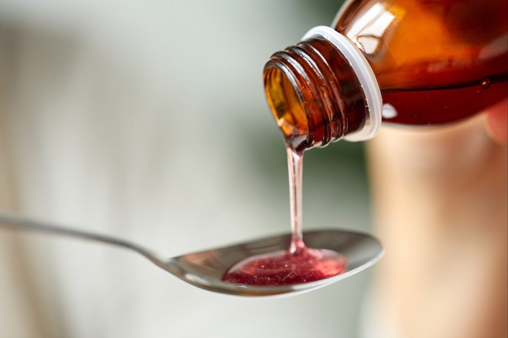 Samples from a batch of cough syrup, with the product name Guaifenesin syrup TG syrup, were contaminated with unacceptable amounts of diethylene glycol and ethylene glycol. Photo: Shutterstock