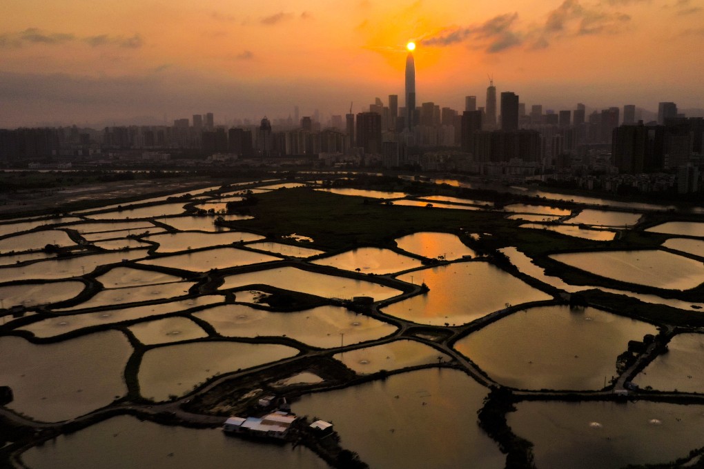 General view of Shenzhen in the Greater Bay Area, picture taken from Hong Kong side.  28APR19 SCMP/ Martin Chan