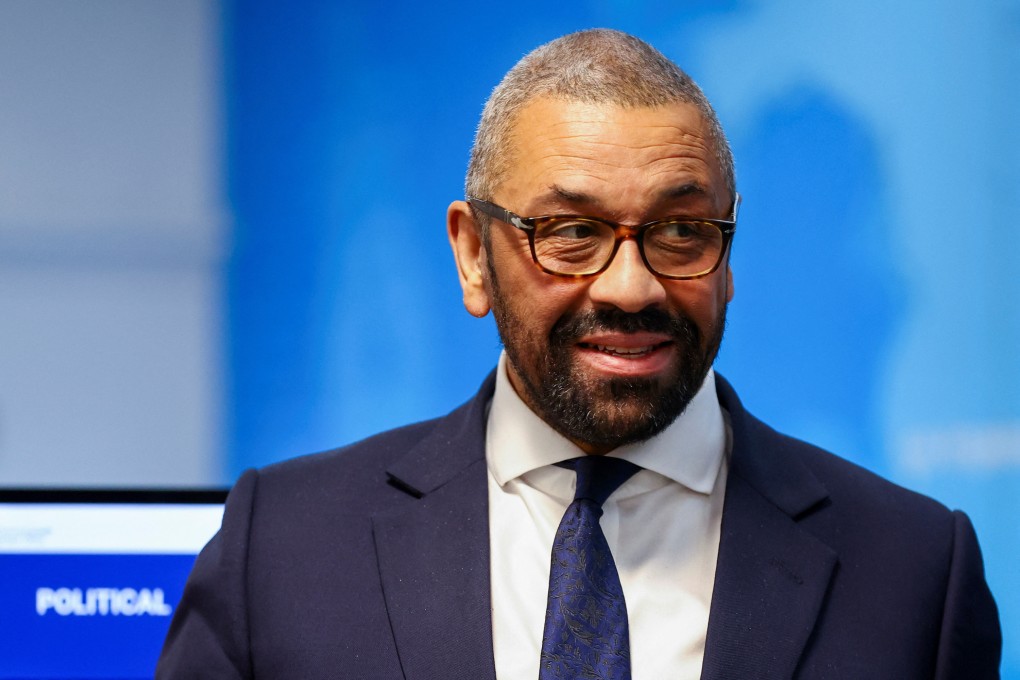UK Foreign Secretary James Cleverly attends a meeting in London on Tuesday. Photo: PA Wire via dpa
