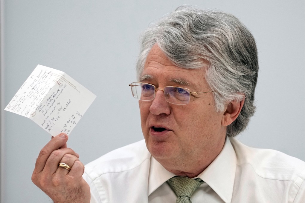 European Union Chamber of Commerce in China president Joerg Wuttke. Photo: Reuters