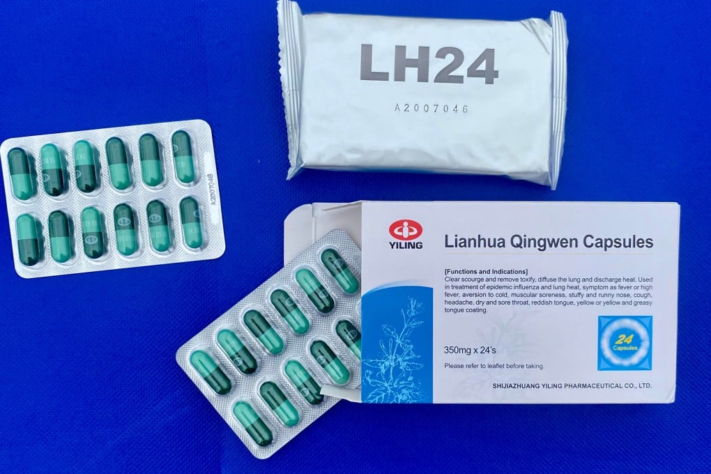 A Singaporean man is suspected to have suffered an allergic reaction to Lianhua Qingwen Jiaonang traditional Chinese medicine pills, which are not approved by Singapore’s health authority to treat or alleviate symptoms of Covid-19. Photo: Shutterstock