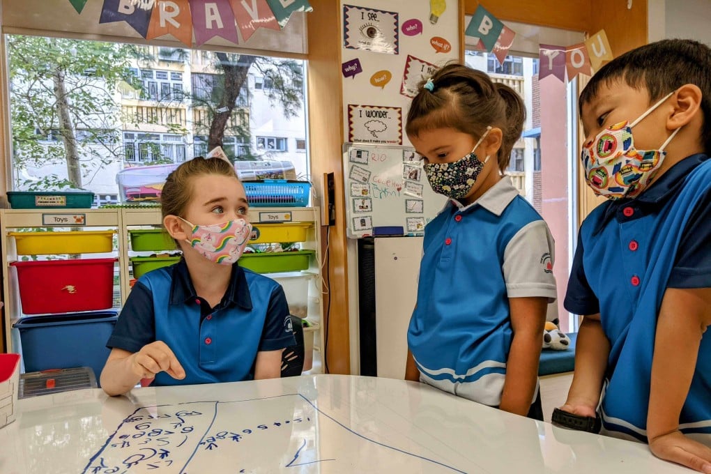 Start as you mean to go on: play has social, emotional and physical benefits that promote more effective learning later. Photo: Harbour School Hong Kong