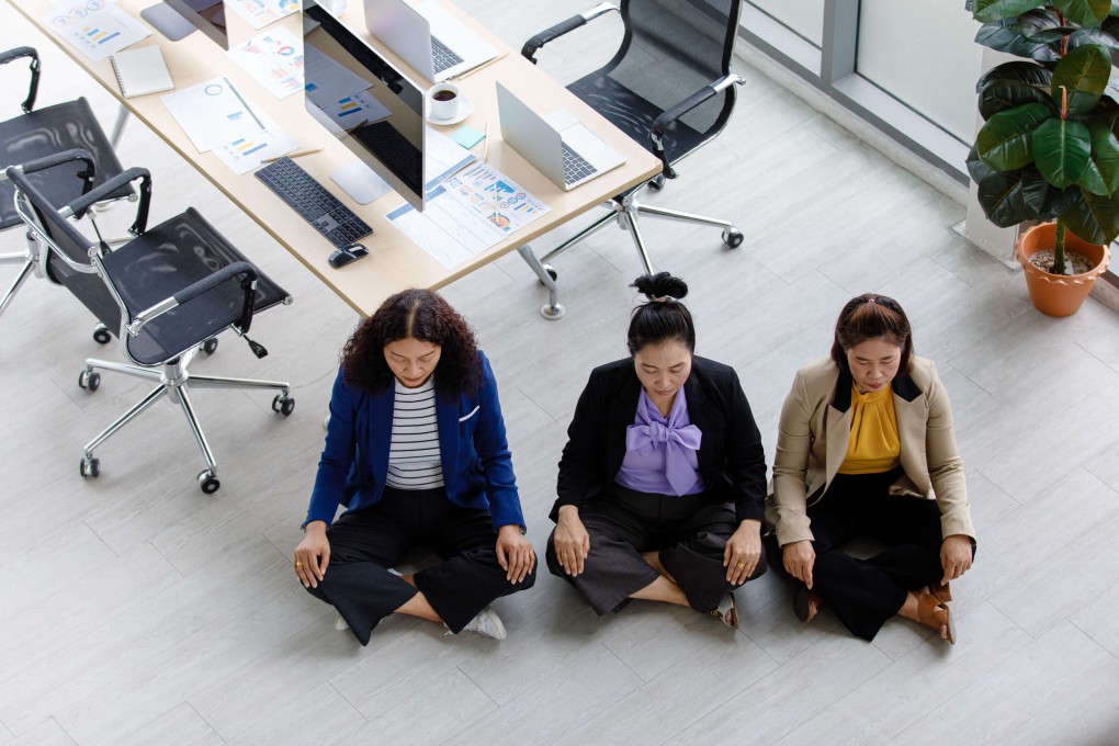 Companies are incorporating wellness features such as de-stressing areas, height-adjustable desks, indoor air quality monitoring, meditation rooms and even on-site coffee bars with baristas. Photo: Shutterstock