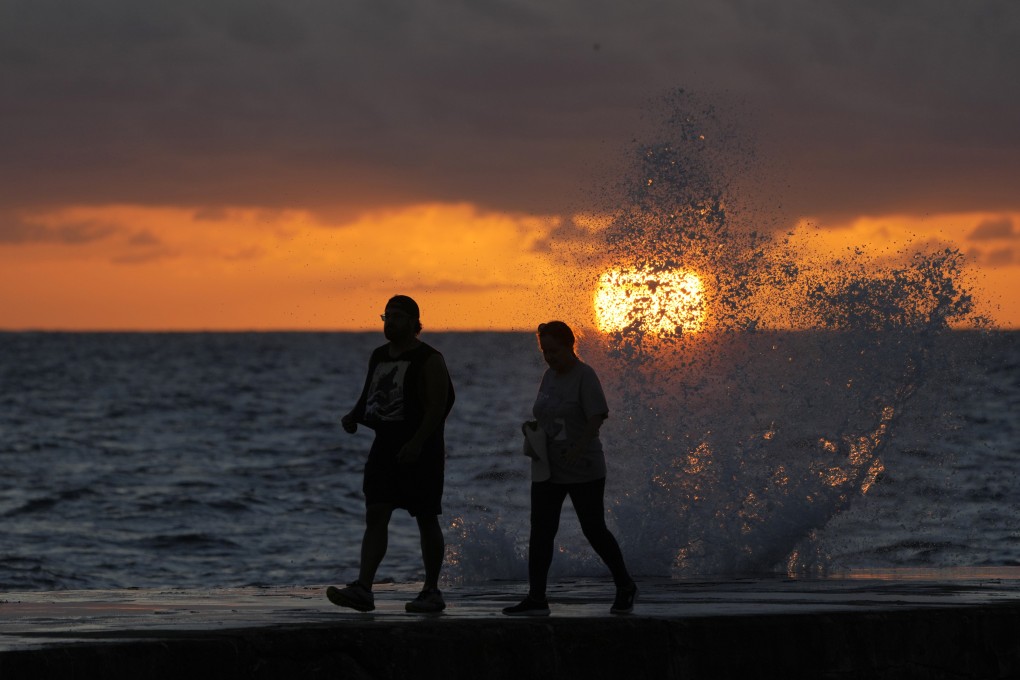 Bal Harbour, Florida. The world’s oceans have suddenly spiked much hotter and well above record levels, with scientists trying to figure out what it means. Photo: AP