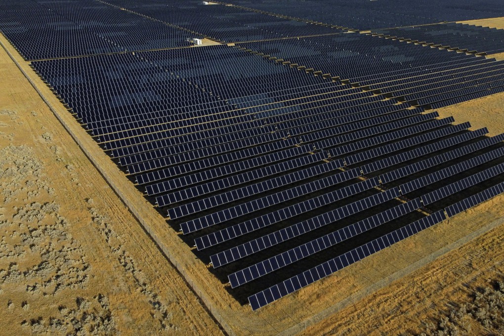 The US House voted to reinstate tariffs on solar panel imports from several Southeast Asian countries after President Joe Biden paused them in a bid to boost the US solar industry, a key part of his climate agenda. Photo: AP