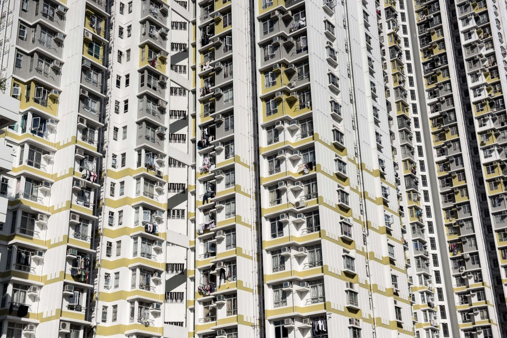 Residential towers are seen in the Hong Kong’s Kowloon district. Housing prices in the city have risen for the past three months. Photo: AFP