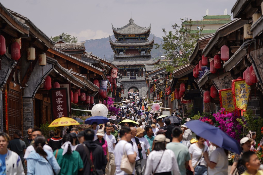 Tourist destinations reported record numbers of visitors  for the start of China’s five-day national “golden week” holiday. Photo: Xinhua
