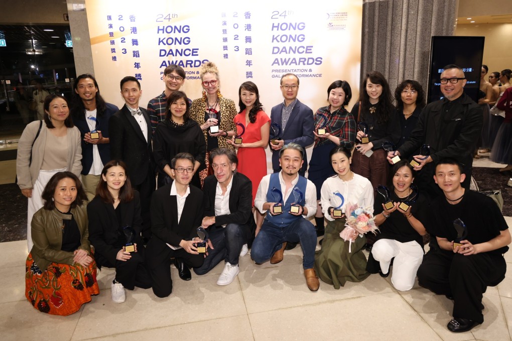 Hong Kong Dance Awards 2023 winners and organisers. Photo: Worldwide Dancer Project