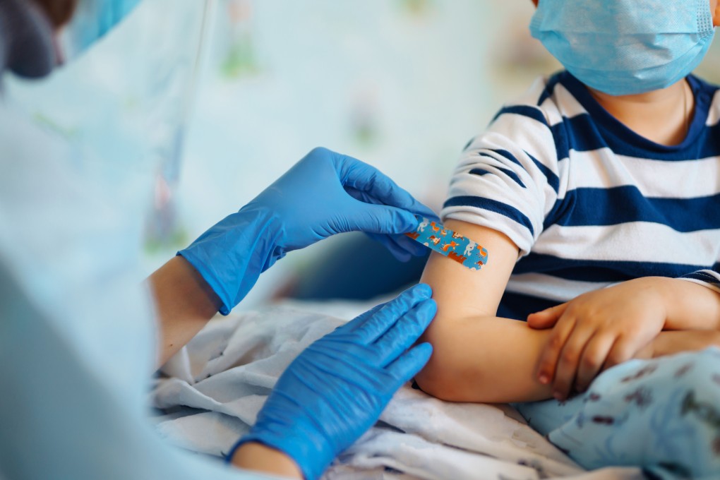 Just 28 per cent of children aged five to 11 had received the number of vaccine doses required to achieve “minimum protection” against Covid as of last month, Singapore’s health ministry said. Photo: Shutterstock