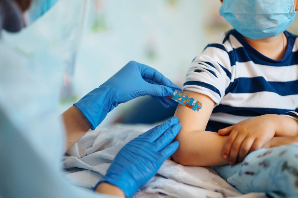 Just 28 per cent of children aged five to 11 had received the number of vaccine doses required to achieve “minimum protection” against Covid as of last month, Singapore’s health ministry said. Photo: Shutterstock