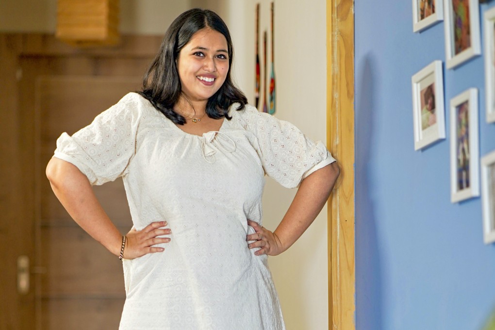 Brishti Ghosh, the founder of Blush Tree, in one of the brand’s size-inclusive designs. She is one of several entrepreneurs to have launched size-inclusive fashion lines in India, where plus-size consumers account for half the clothing market. Photo: Blush Tree.