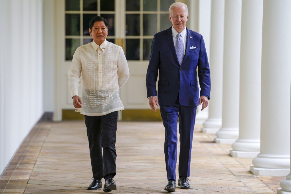 Philippine President Ferdinand Marcos Jnr and US leader Joe Biden moved to deepen ties during talks in Washington on Monday. Photo: AP