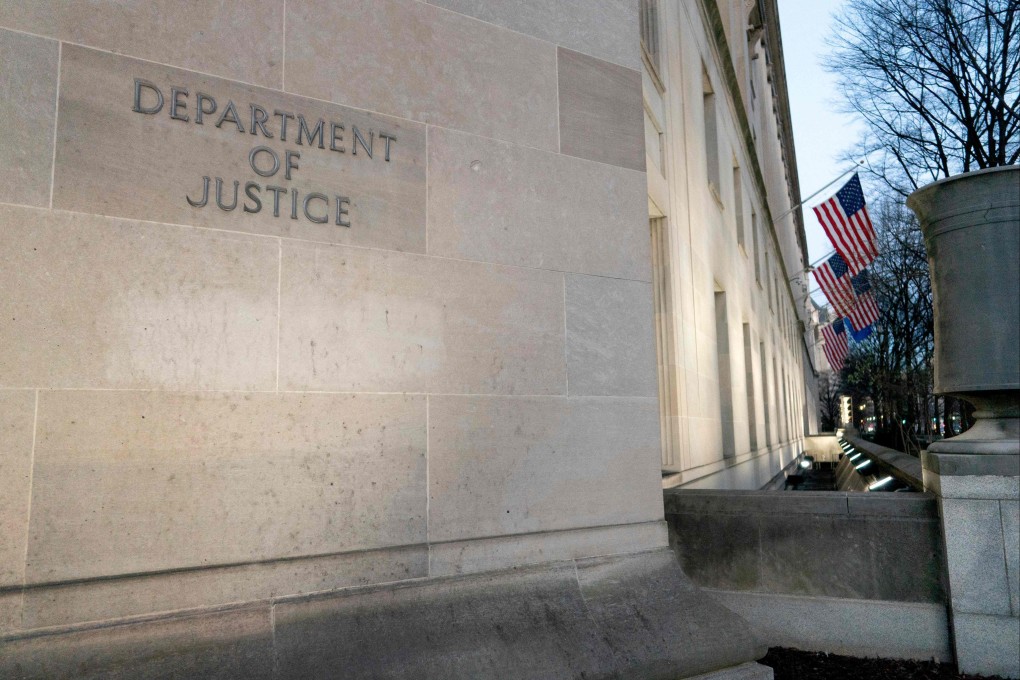 The Department of Justice building in Washington, US. Photo: AFP