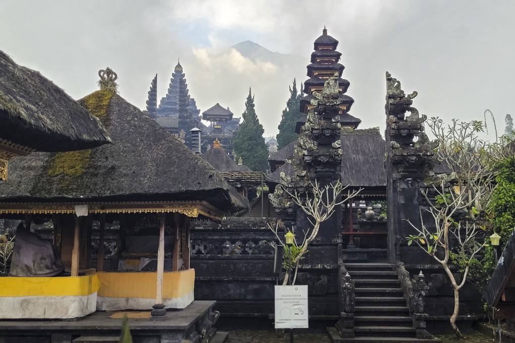 Besakih Temple complex, the most important, largest and holiest temple of Balinese Hinduism, on the slopes of Mount Agung. Pengubengan Temple is part of the sprawling complex as Besakih. Photo: Ronan O’Connell