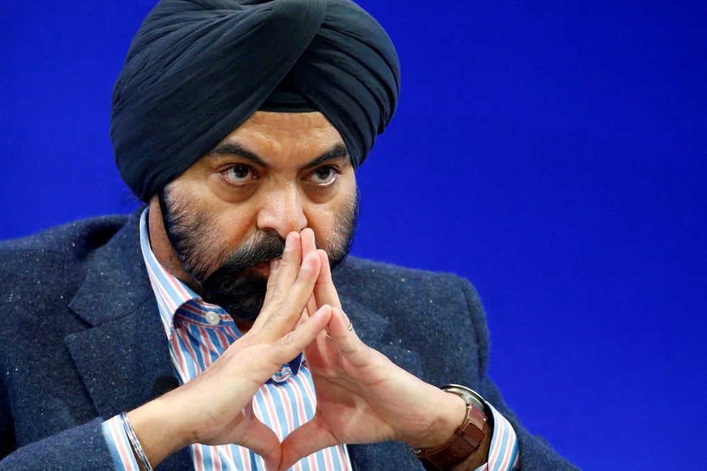 Mastercard CEO Ajay Banga attends the World Economic Forum annual meeting in Davos, Switzerland in January 2017. Photo: Reuters
