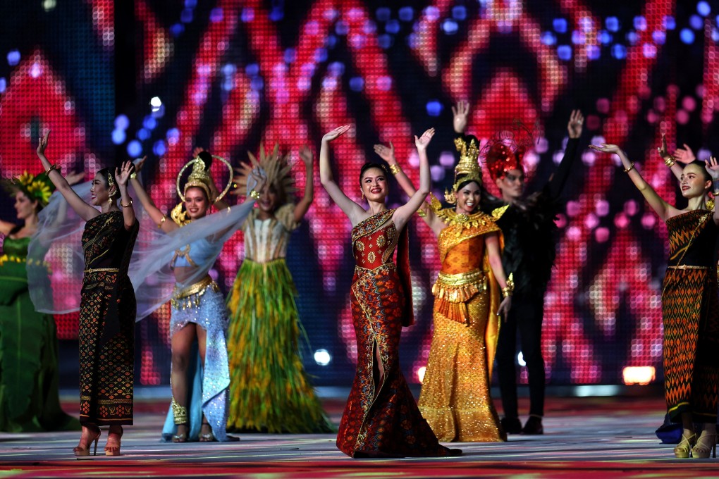 Southeast Asia Games opening ceremony at the Morodok Techo National Stadium, Phnom Penh, Cambodia. Photo: Reuters