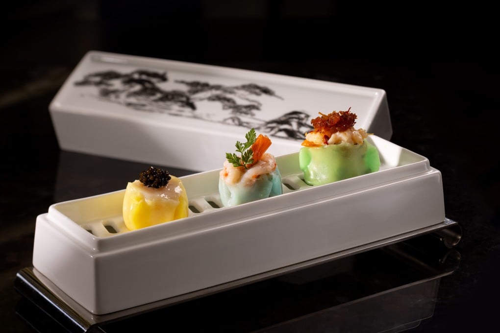 Superior Dumplings at Lai Ching Heen in Hong Kong. Photos: Handout