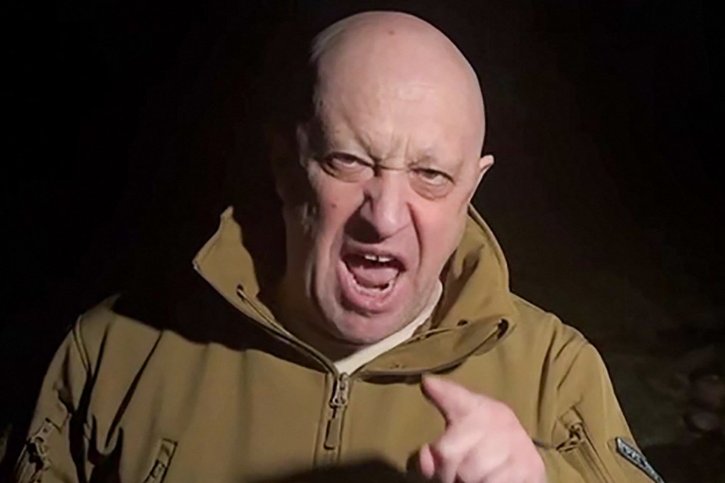 Yevgeny Prigozhin speaks at an undisclosed location, in this still image taken from video released on May 5, 2023. Photo: Press service of ‘Concord’ via Reuters