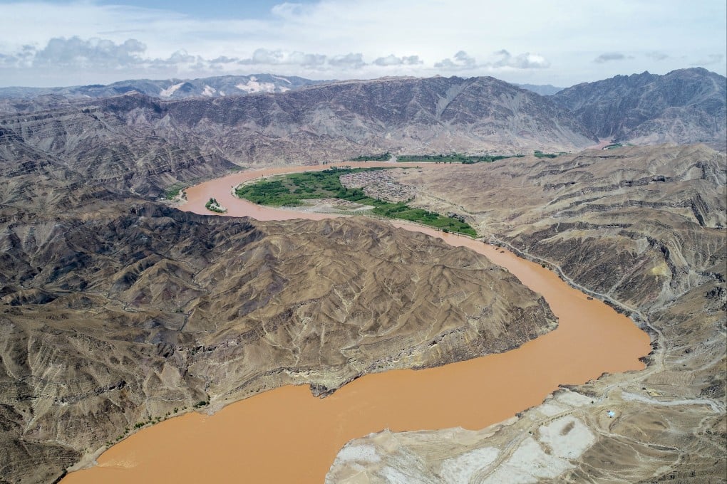 The Heishanxia section of the Yellow River in China’s Ningxia Hui autonomous region. Photo: Xinhua