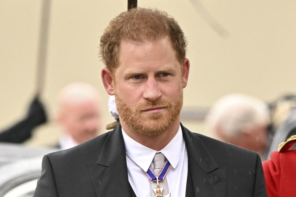 Britain’s Prince Harry, Duke of Sussex arrives at Westminster Abbey ahead of the coronations of Britain’s King Charles III and Britain’s Camilla, Queen Consort. Photo: Pool/AFP