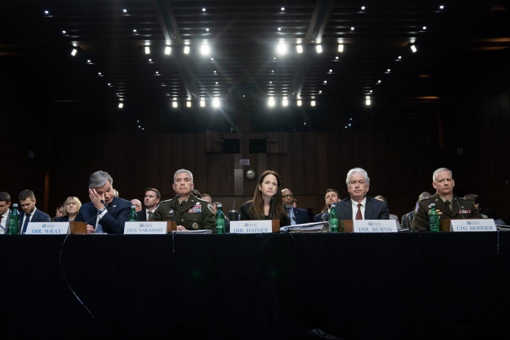 At the Senate Intelligence Committee hearing on Worldwide Threats, at the US Capitol in Washington, DC on March 8, 2023. Photo: EPA-EFE
